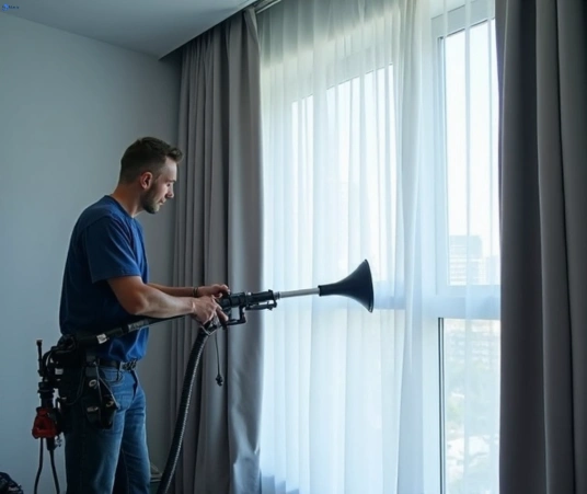 Professional curtain stain removal process equipment Fresho Curtain Cleaning woolloomooloo-nsw
