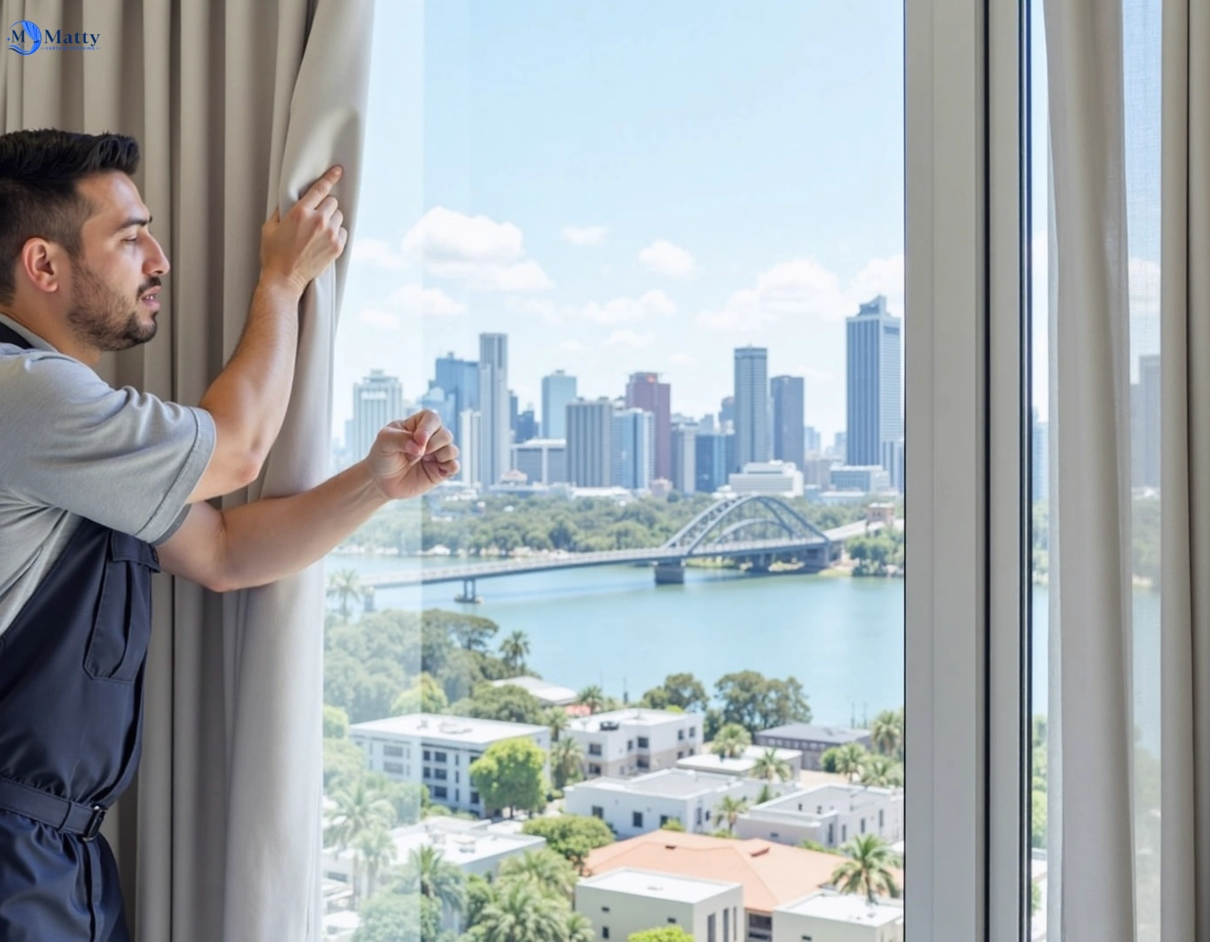 Professional curtain steam cleaning service woolloomooloo-nsw QLD by Fresho Curtain Cleaning